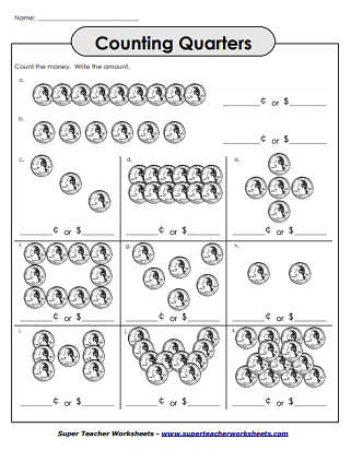 Count By 25s (Skip Counting Worksheets)