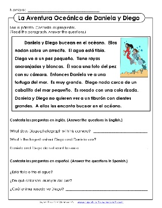 Spanish Reading Practice: Free interactive texts