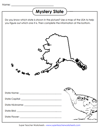 State of Alaska Worksheets