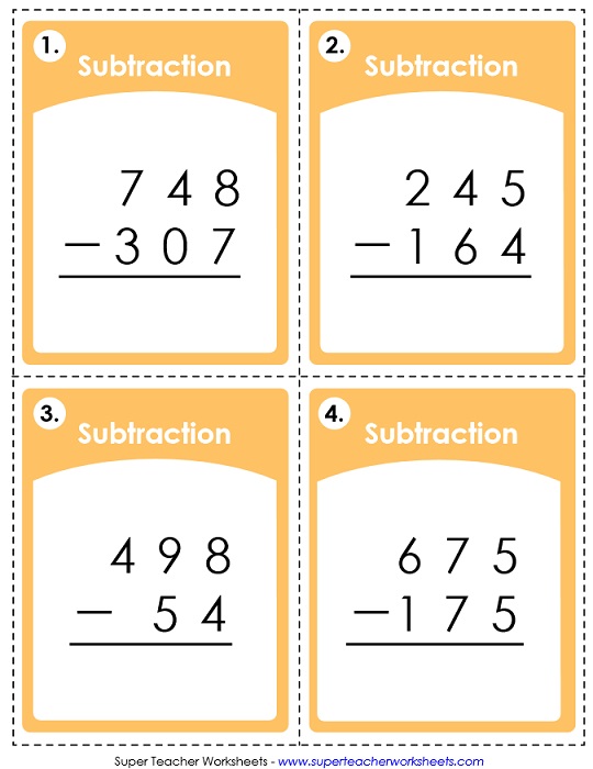 Math Task Cards