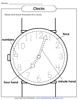 Time Clock Worksheet