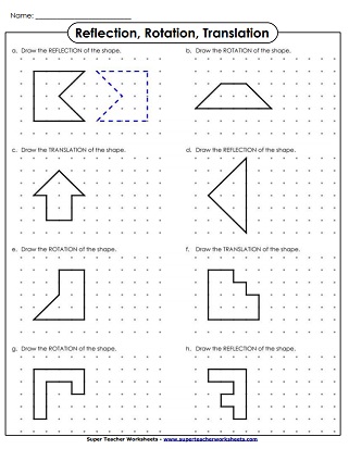 Translate, Rotation, Reflection - Drawing