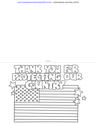 Veteran's Day Printable Card