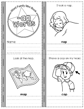 -ap Word Family Booklet