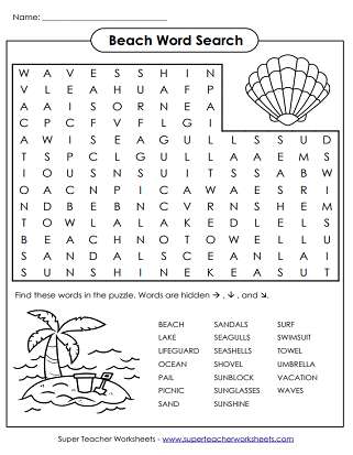 Word Search Puzzles