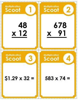 Multiplication Games (Printable)